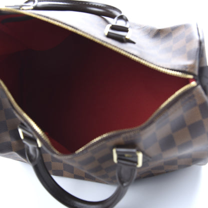 Louis Vuitton Damier Ebene Speedy 30 5 of 10