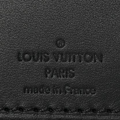 Louis Vuitton Calfskin Luggage Tag Black 3 of 6