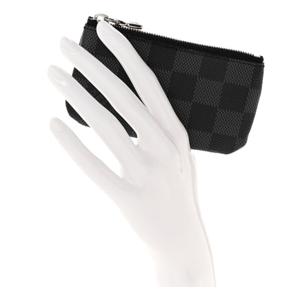 Louis Vuitton Damier Graphite Key Pouch 2 of 8