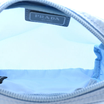 Prada Nylon Tessuto Cosmetic Pouch Light Blue 5 of 7