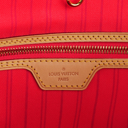 Louis Vuitton Damier Azur Delightful MM Pink 6 of 8