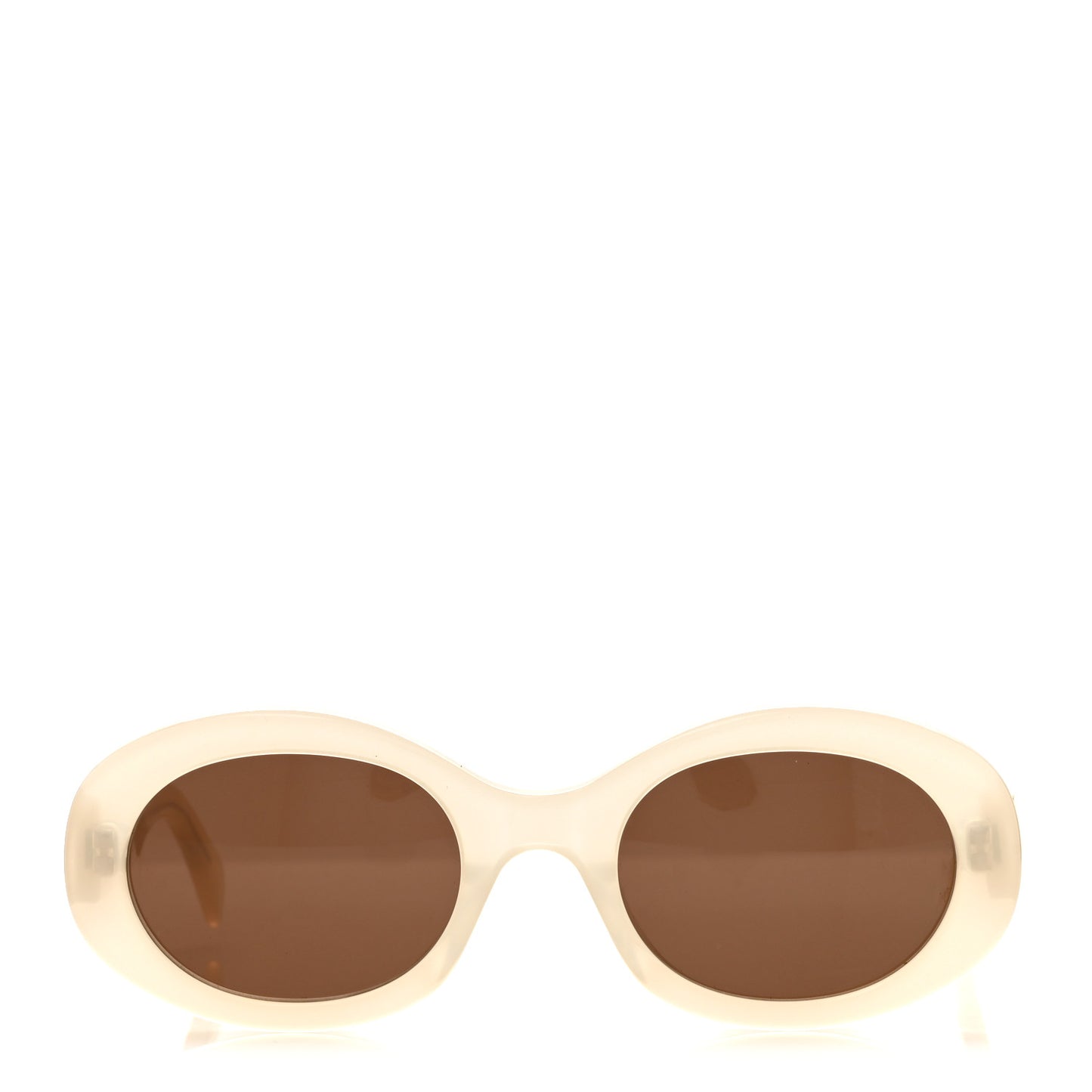 Acetate Triomphe 01 Sunglasses CL40194U White