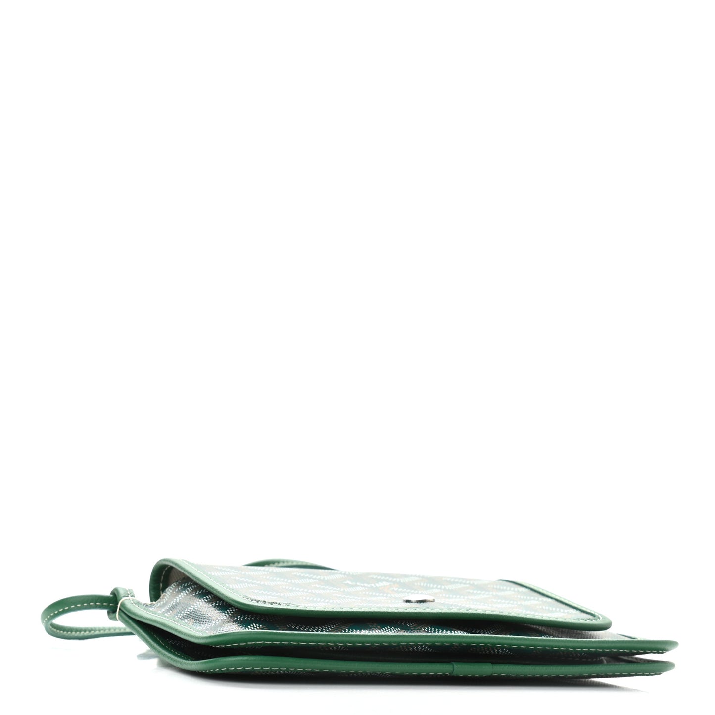 Goyardine Plumet Wallet Clutch Green