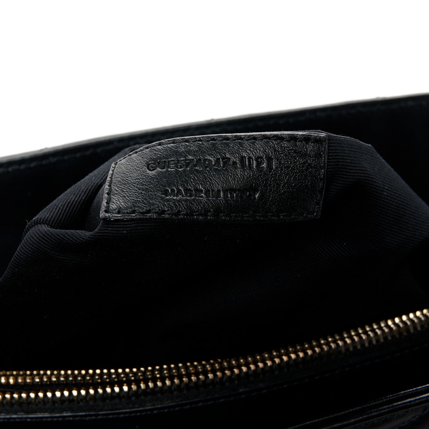 Calfskin Y Quilted Monogram Large Loulou Chain Satchel Black