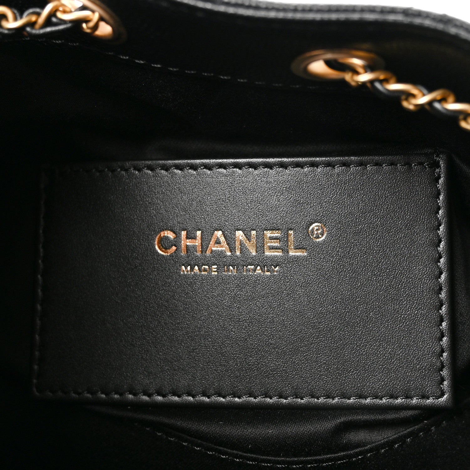 Chanel Caviar Quilted Mini Chanel 25 Handbag Black 6 of 11