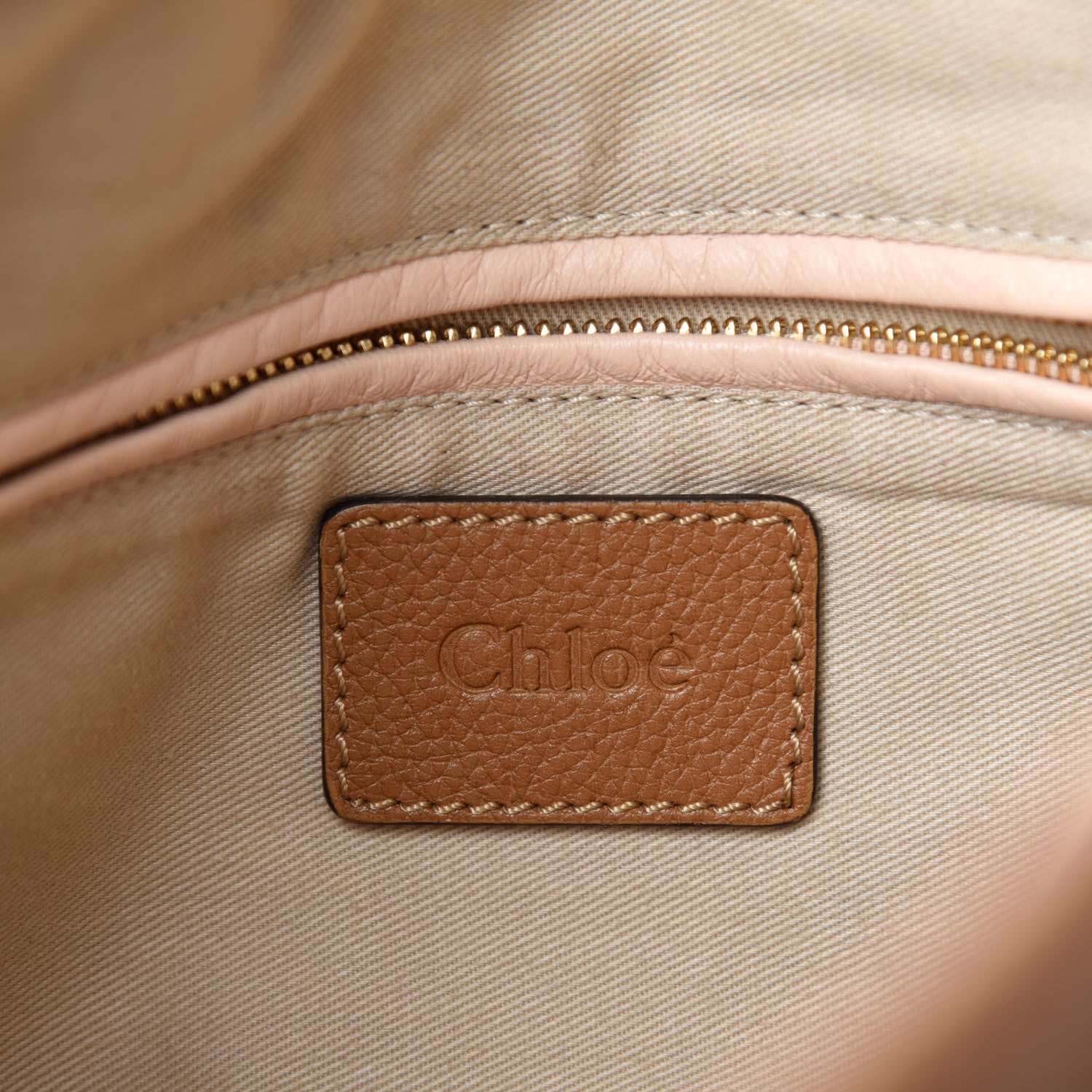 Chloe Calfskin Medium Paraty Tan 8 of 10