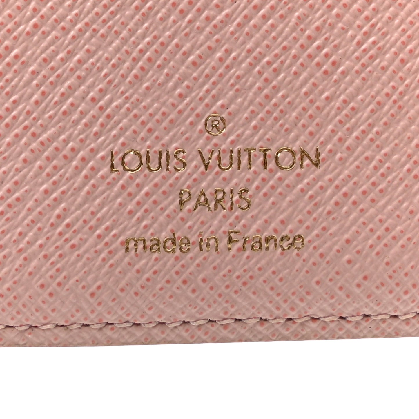 Damier Azur Victorine Wallet Rose Ballerine