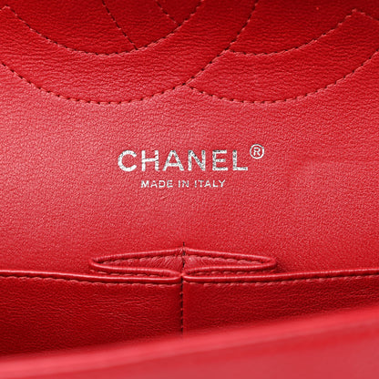 Chanel Caviar Quilted Jumbo Double Flap Red 6 of 17