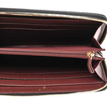 Chanel Caviar Quilted Large Gusset Zip Around Wallet Black 5 of 13