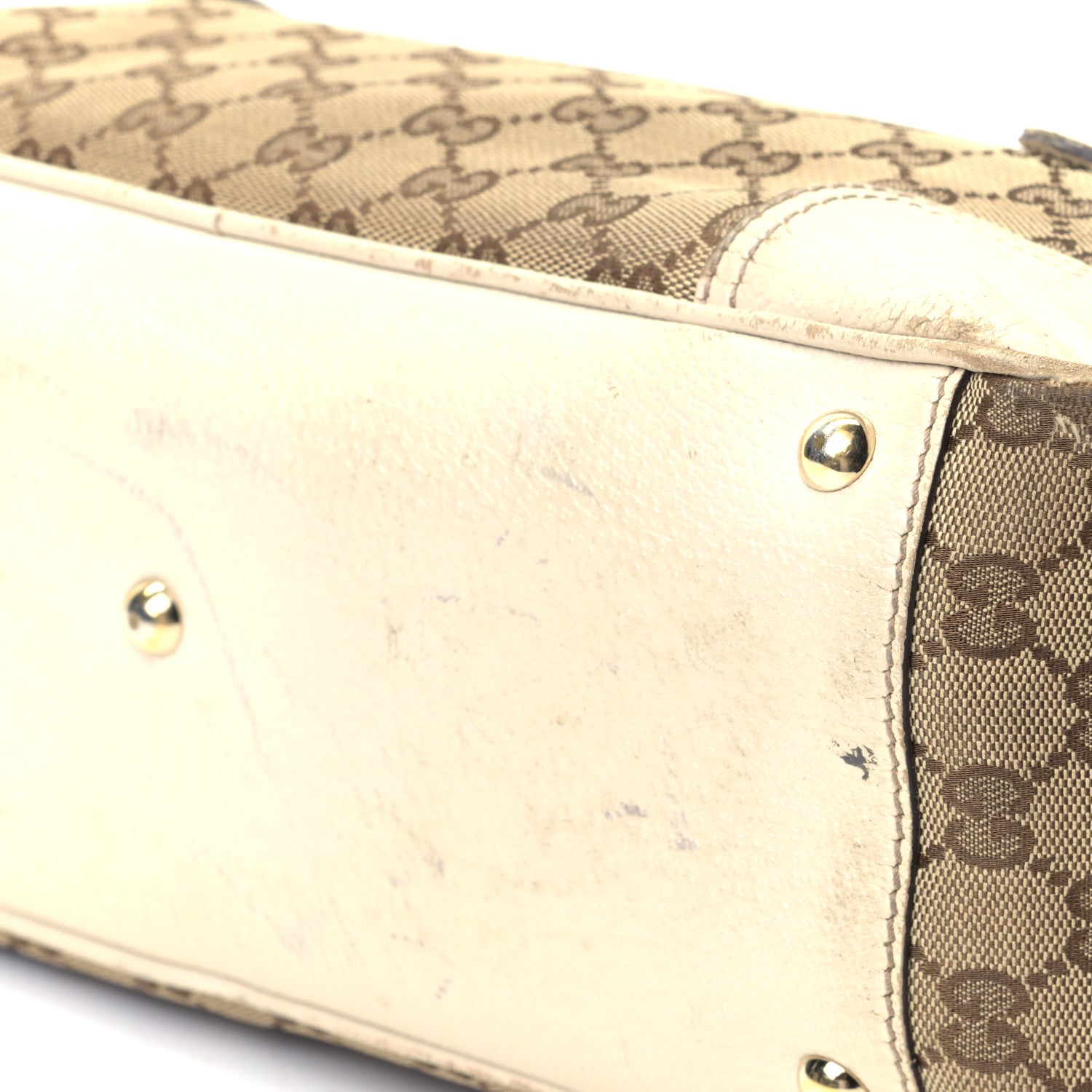 Gucci Monogram Small Princy Satchel Off White 13 of 13