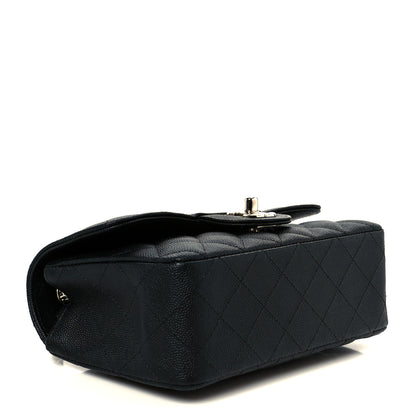 Chanel Caviar Quilted Mini Rectangular Flap Black 4 of 12