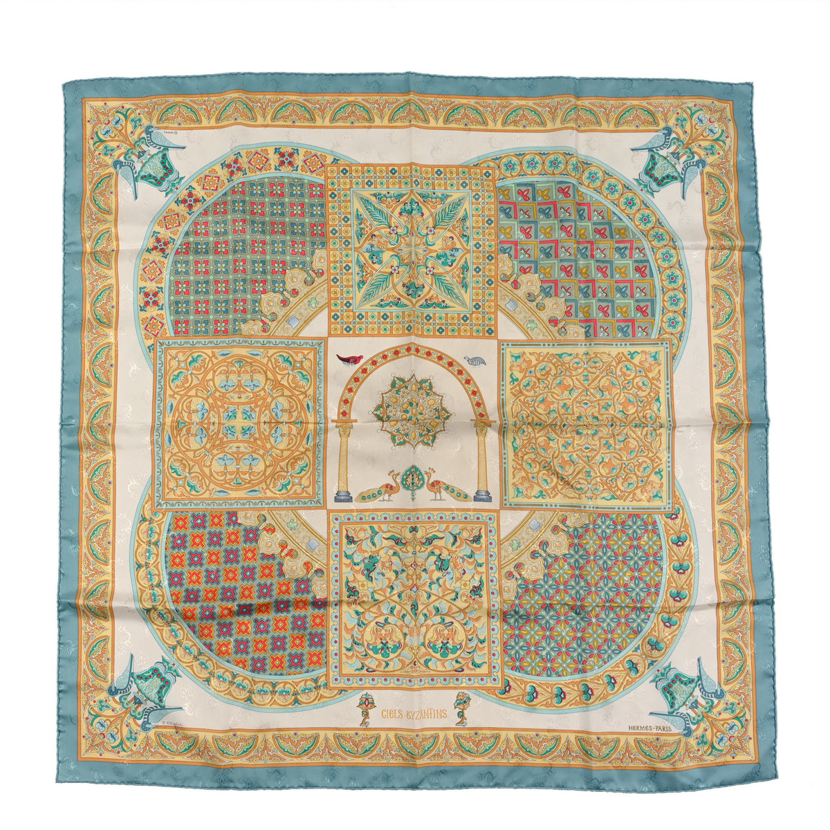 Silk Ciels Byzantins Scarf 90