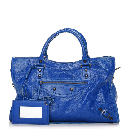 Balenciaga Agneau Classic Hardware City Bleu Lazuli 1 of 13