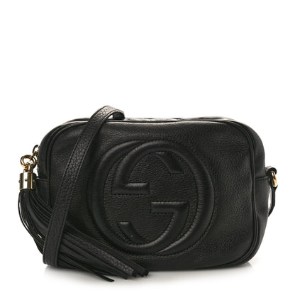Gucci Pebbled Calfskin Small Soho Disco Bag Black 1 of 11