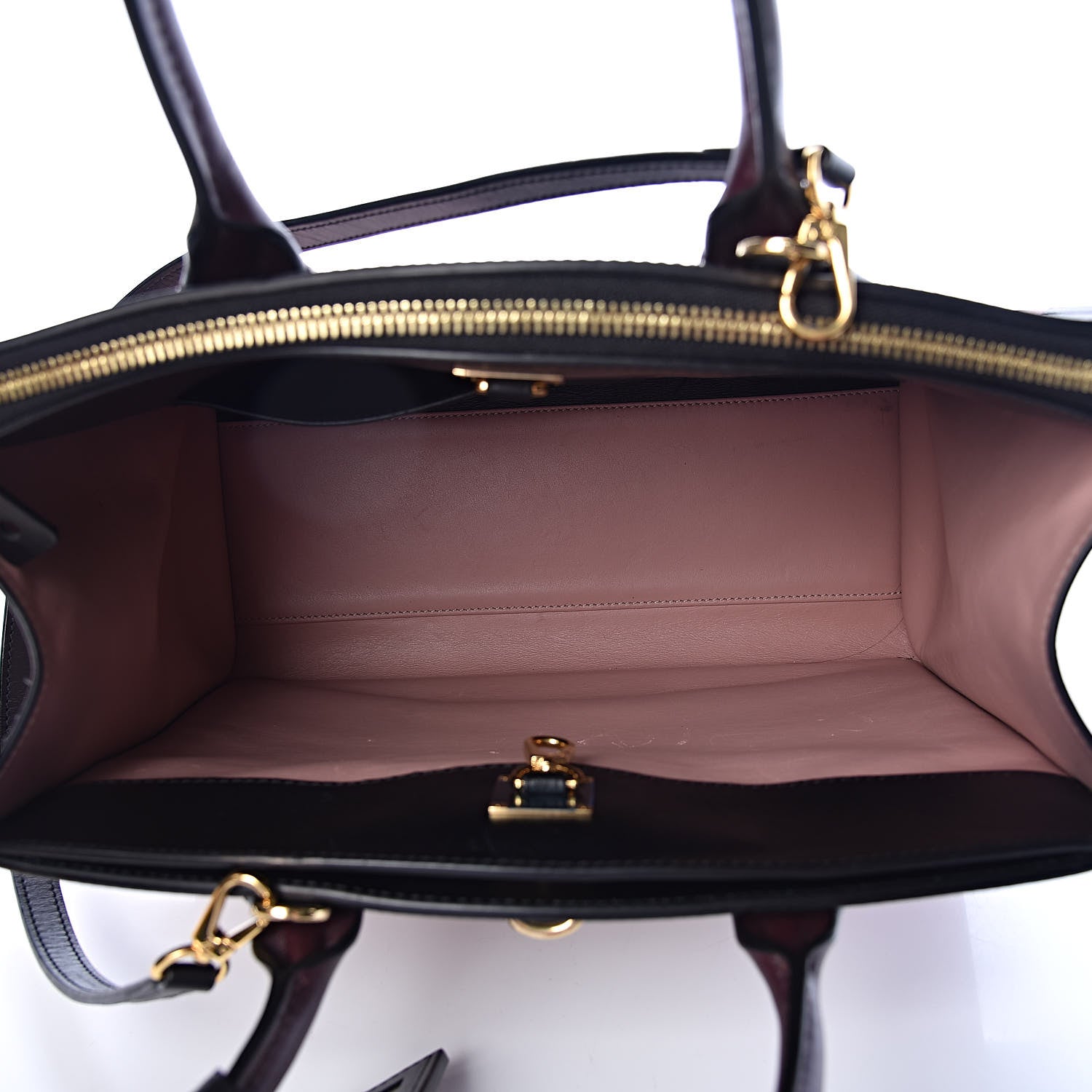 Louis Vuitton Calfskin City Steamer MM Magnolia Black 5 of 13