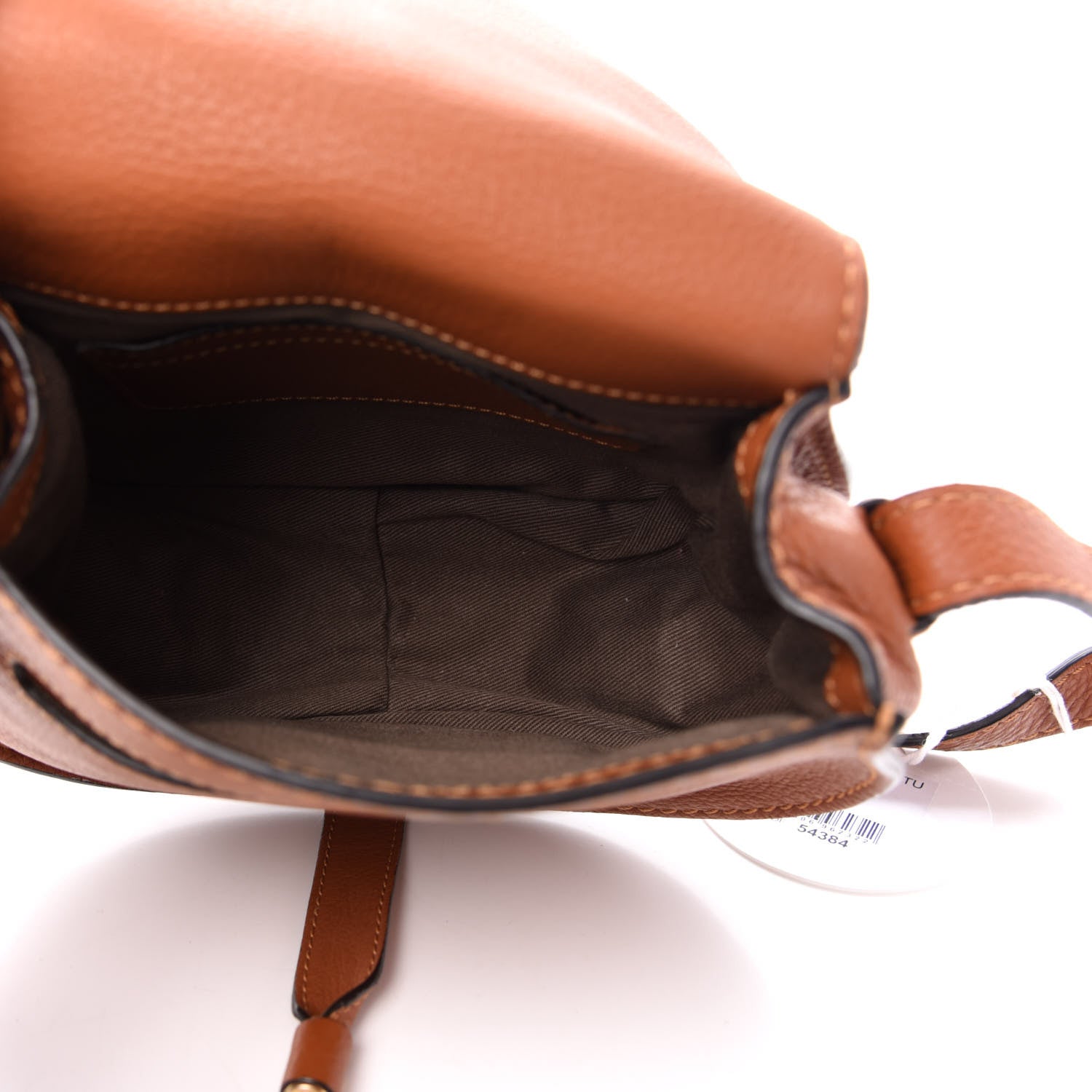 Chloe Calfskin Mini Marcie Round Crossbody Bag Tan 5 of 11