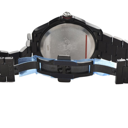 Gucci PVD Stainless Steel 44mm G-Timeless Chronograph Quartz Watch Black 6 of 7