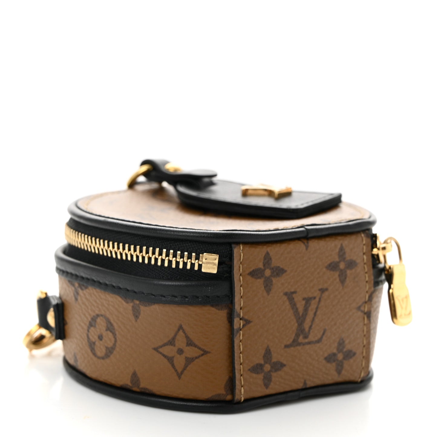 Reverse Monogram Boite Chapeau Necklace