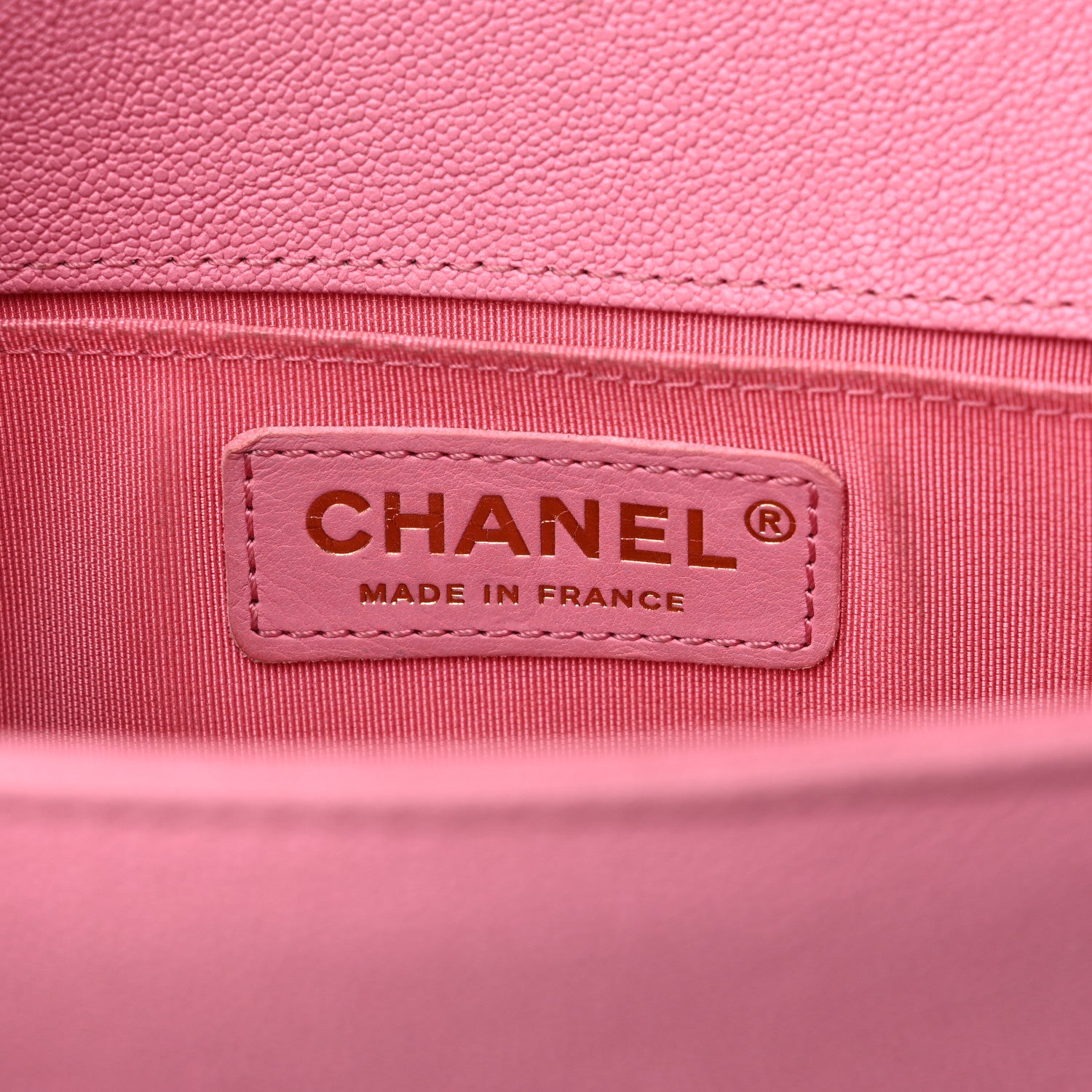 Chanel Caviar Quilted Small Boy Flap Pink 5 of 15