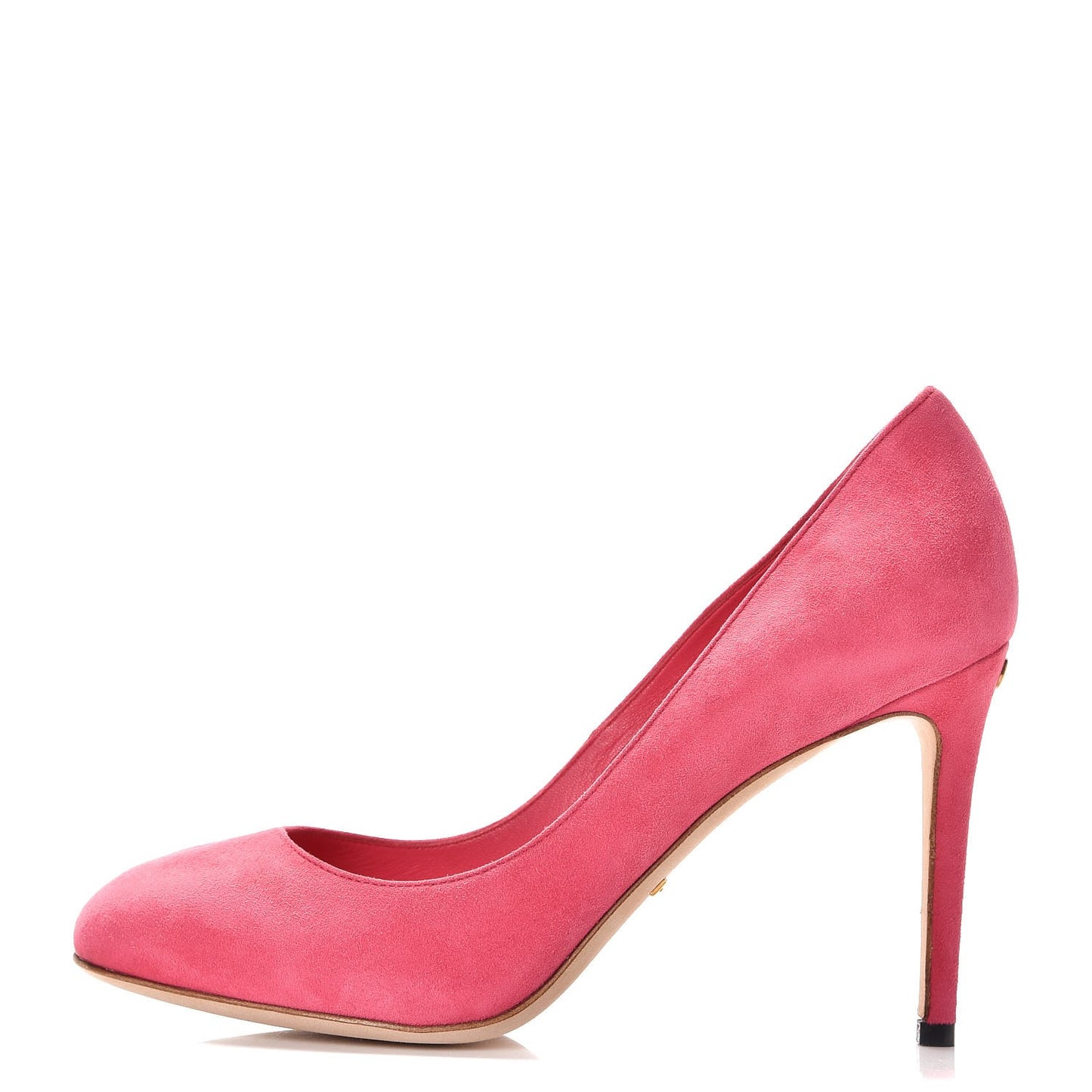 Kid Scamosciato Interlocking G Jennifer Pumps 38 Shocking Pink