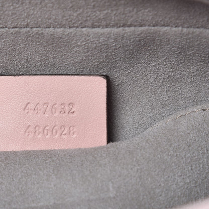 Gucci Calfskin Matelasse Small GG Marmont Chain Shoulder Bag Perfect Pink 7 of 7