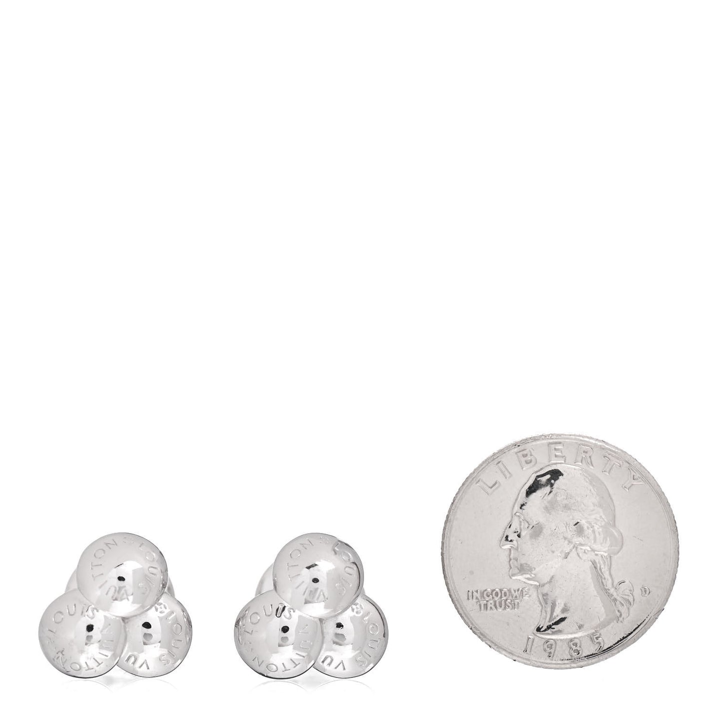 Sterling Silver Nail Rivet Cufflinks