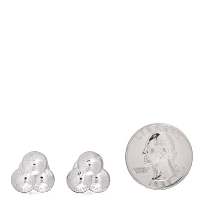 Louis Vuitton Sterling Silver Nail Rivet Cufflinks 2 of 5
