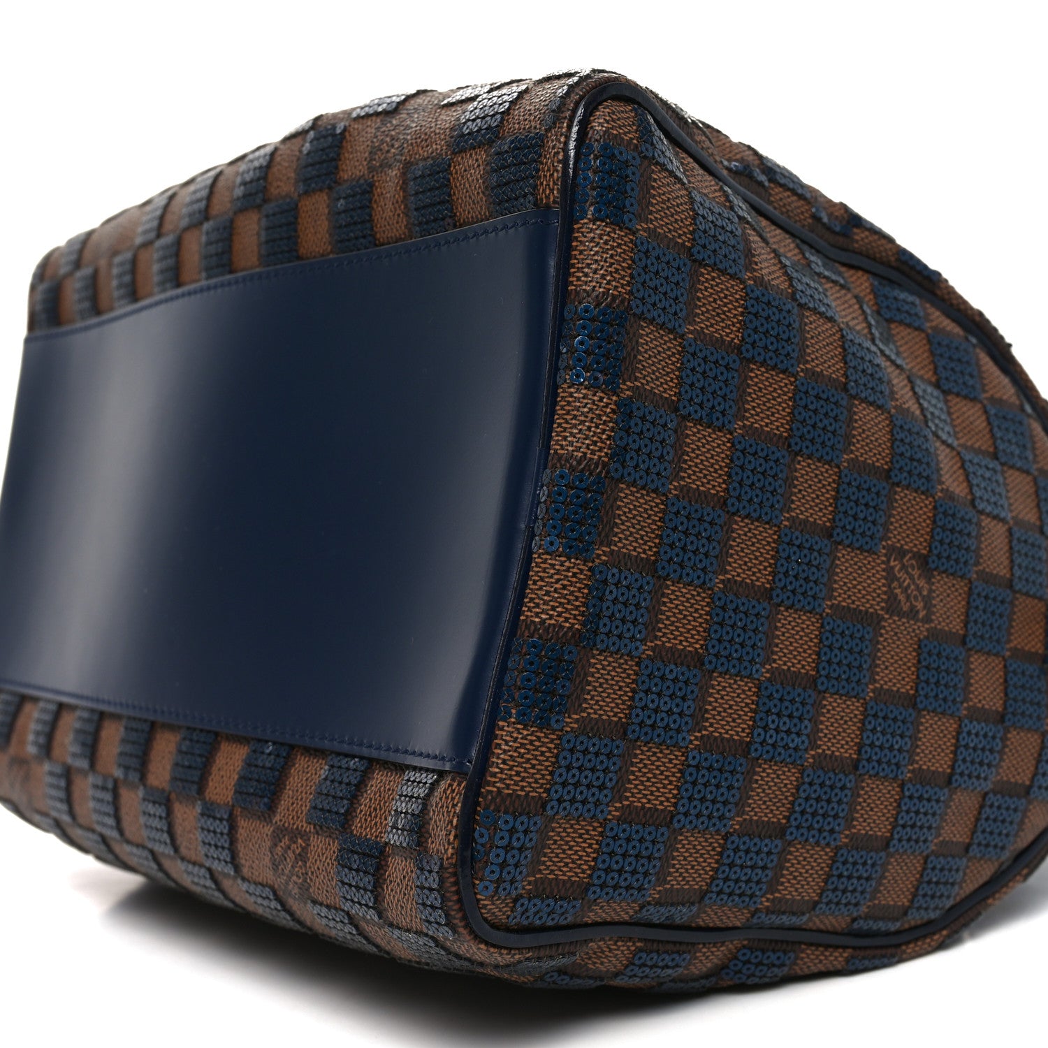 Louis Vuitton Damier Paillettes Speedy 30 Blue 9 of 9