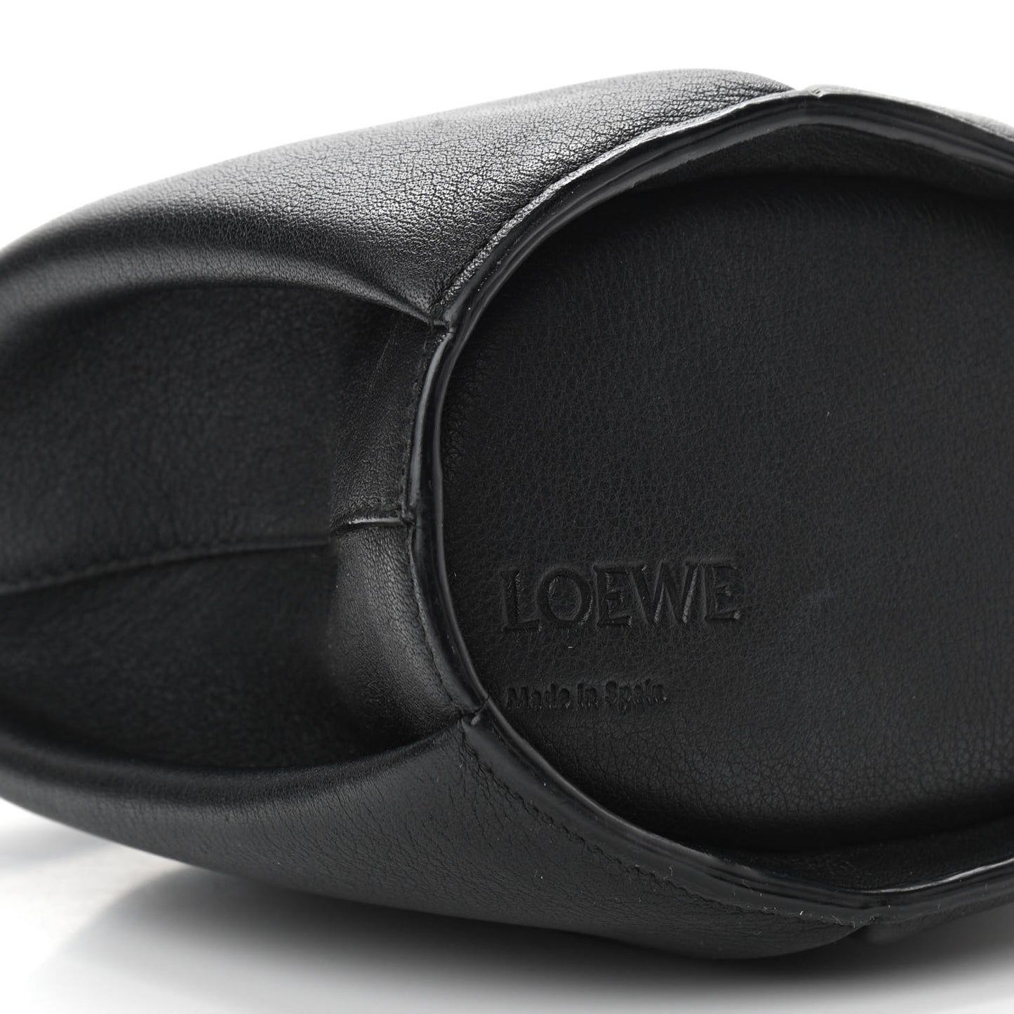 Calfskin Mini Elephant Crossbody Bag Black