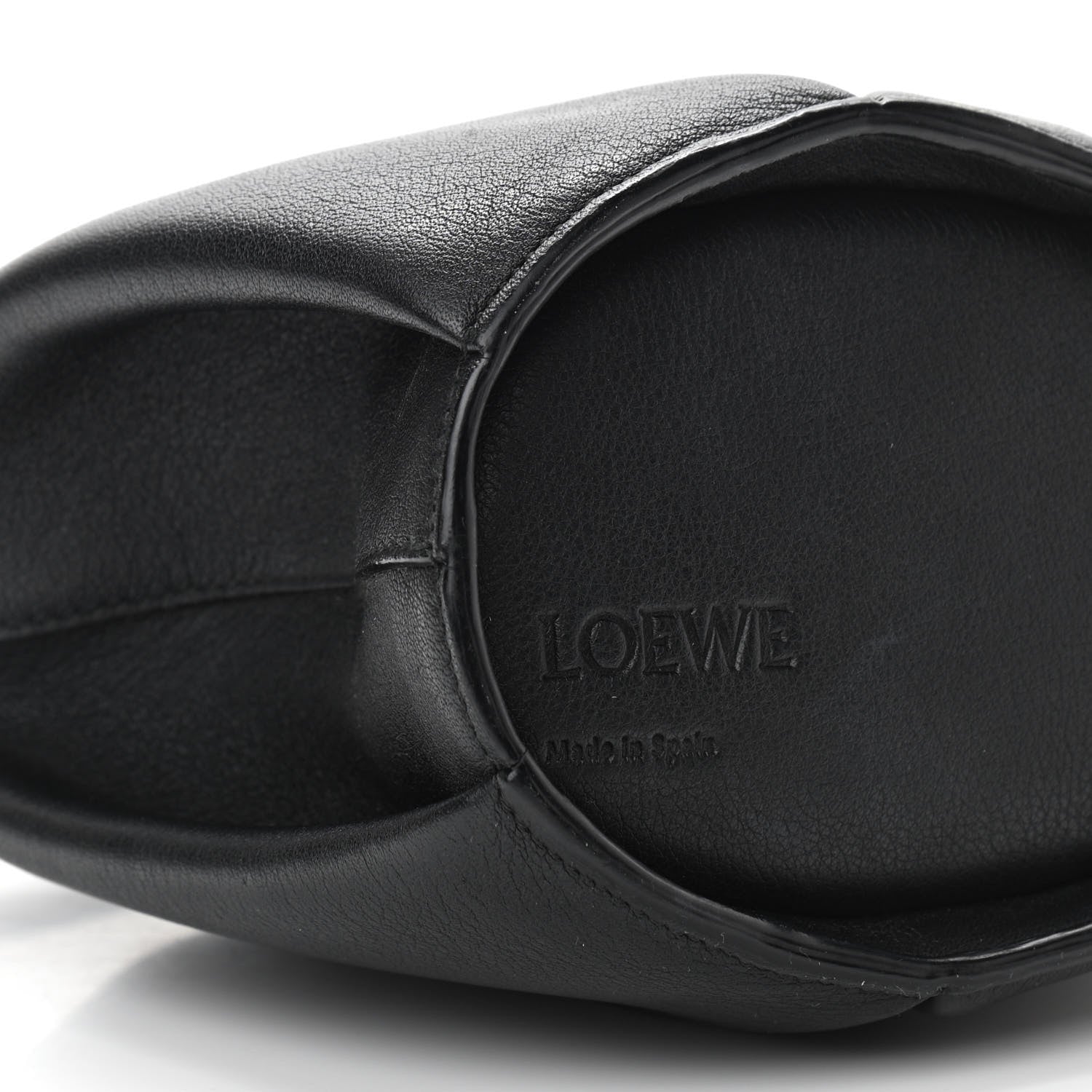 Loewe Calfskin Mini Elephant Crossbody Bag Black 9 of 11