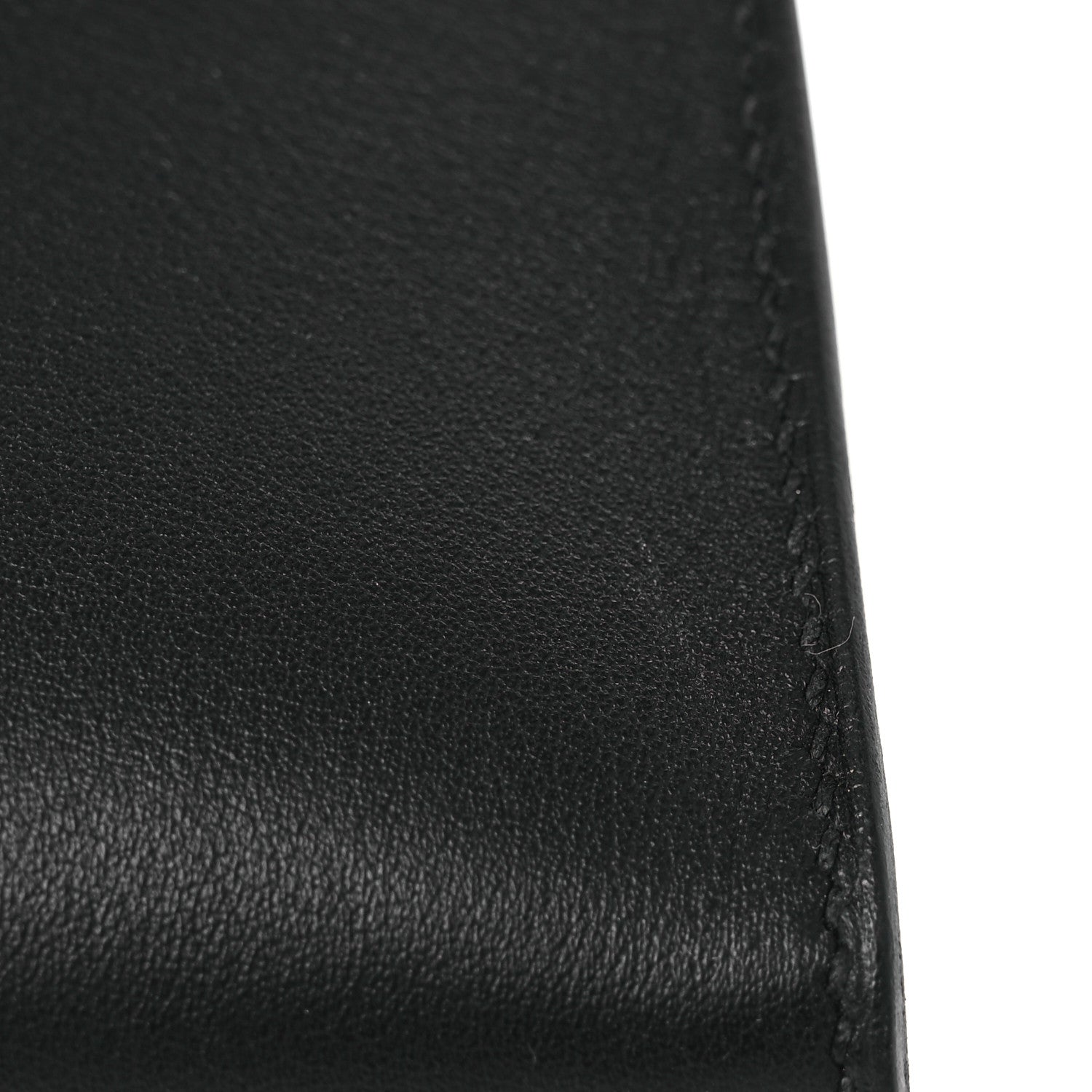 Hermes Swift Kelly Cut Clutch Pochette Black 12 of 13