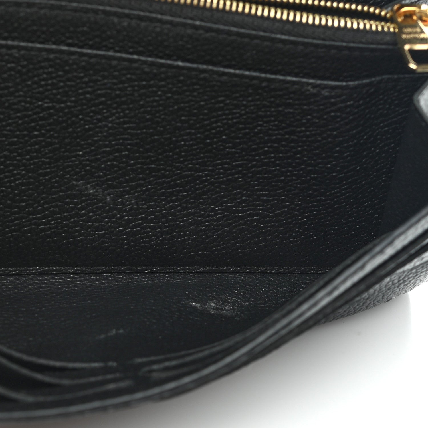 Louis Vuitton Empreinte Sarah Wallet NM Black 7 of 8