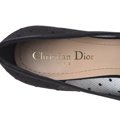 Christian Dior Mesh Blossom Pumps 38.5 Black 7 of 8