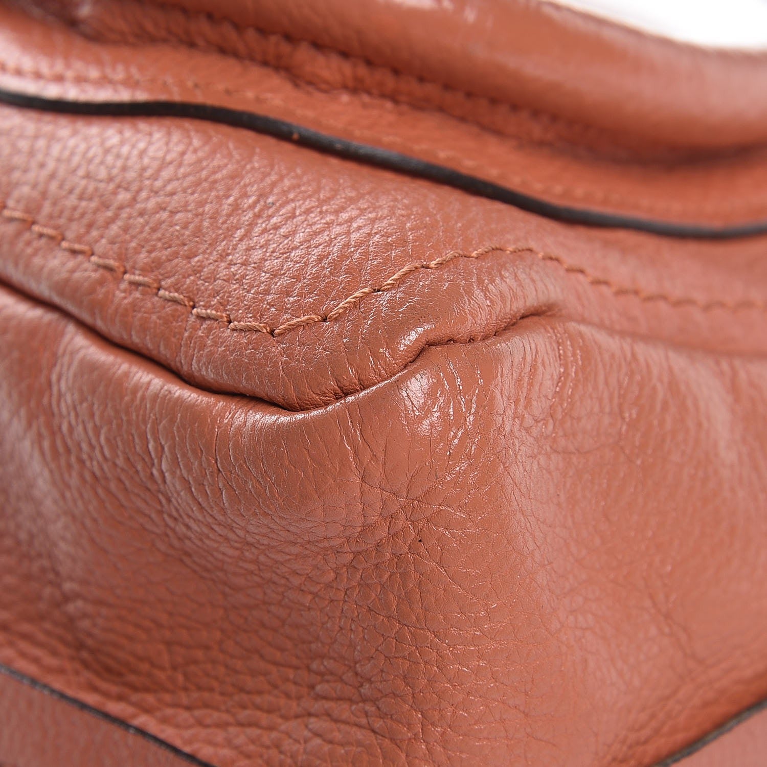 Chloe Calfskin Small Paraty Suntan 14 of 20