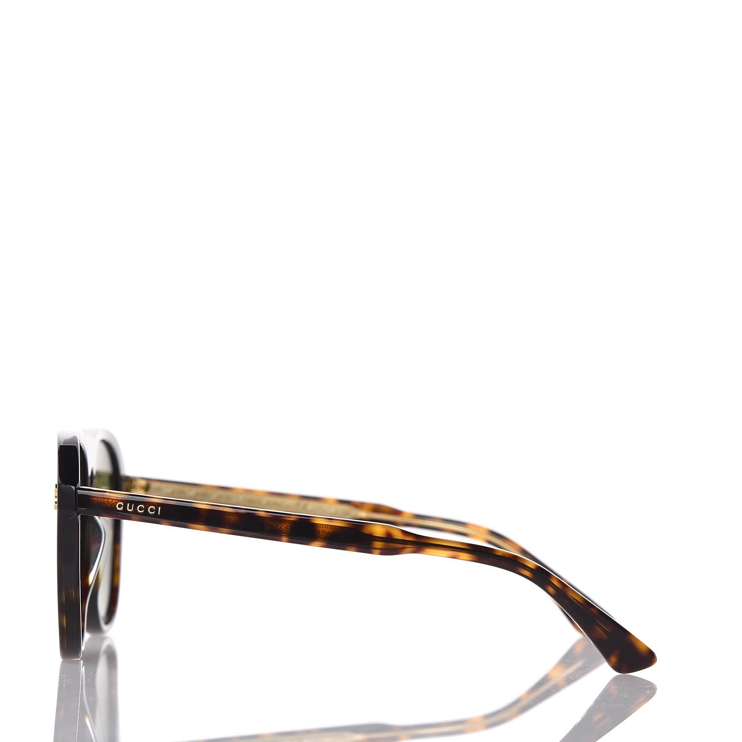 Gucci Aviator Sunglasses GG0128S Brown 3 of 6