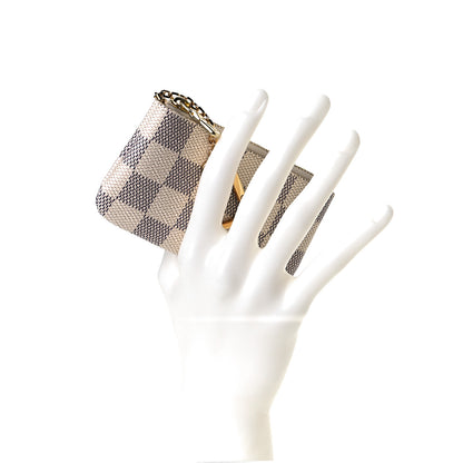 Louis Vuitton Damier Azur Key Pouch 2 of 7