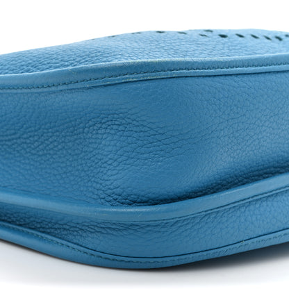 Hermes Taurillon Clemence Evelyne III PM Bleu Zanzibar 10 of 18