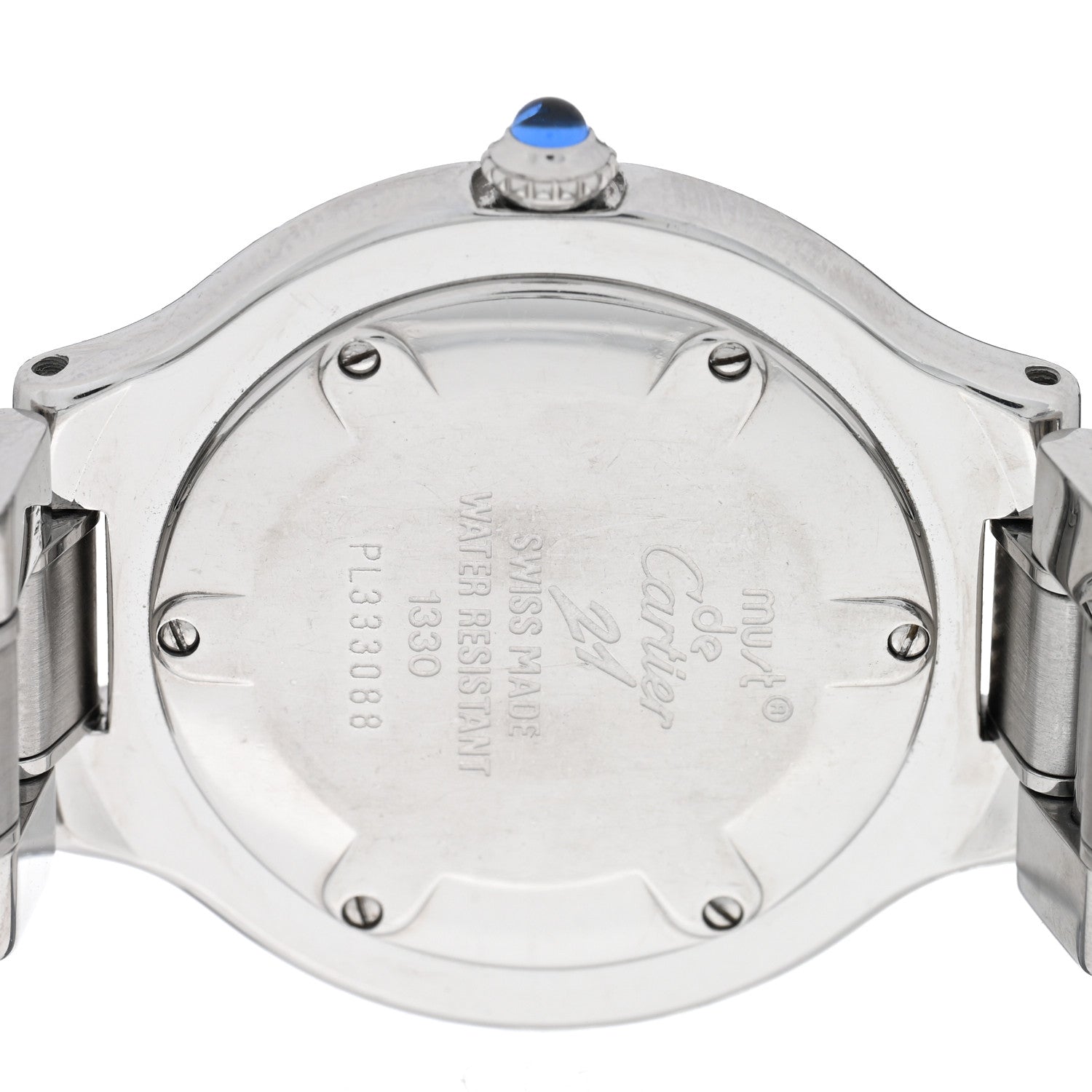 Cartier Stainless Steel 31mm Must De 21 Quartz Watch 4 of 4