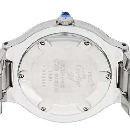 Cartier Stainless Steel 31mm Must De 21 Quartz Watch 4 of 4