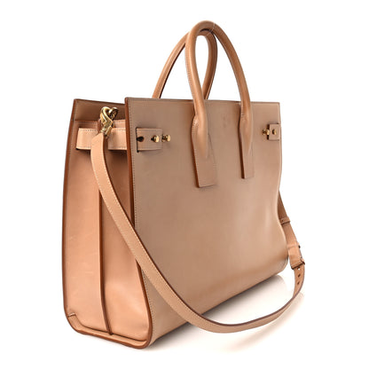 Saint Laurent Smooth Calfskin Small Supple Sac De Jour Tan 3 of 11