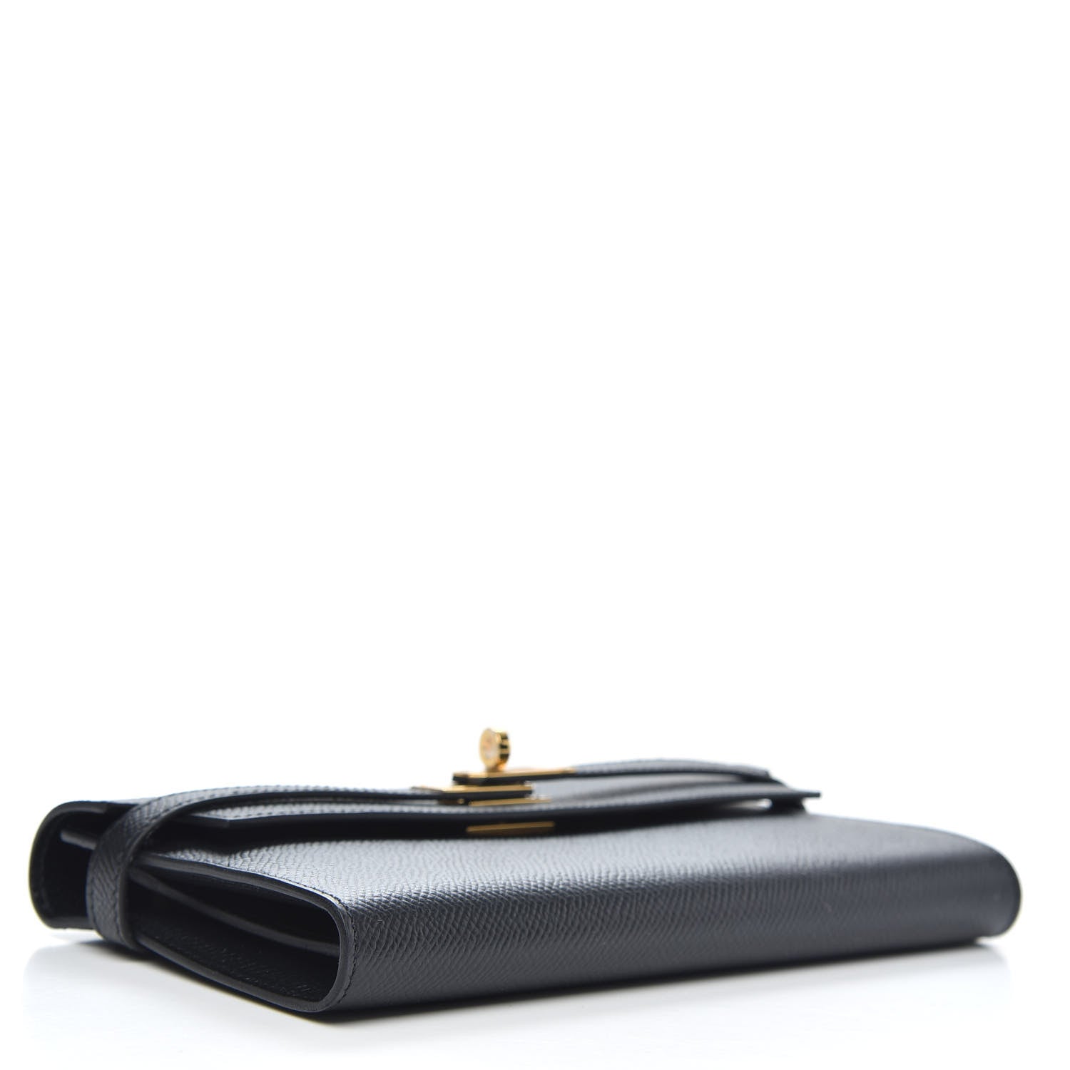 Hermes Epsom Kelly Longue Wallet Black 4 of 8