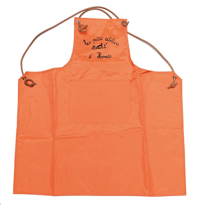 Hermes Cotton Les Petits Ateliers d' Apron Orange 1 of 5