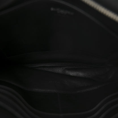 Saint Laurent Lambskin Large Puffy Pouch Black 5 of 10