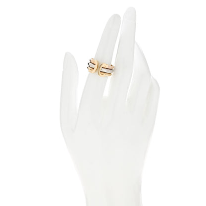 Cartier 18K Pink Yellow White Gold 11mm C De Cartier Ring 52 6 2 of 4