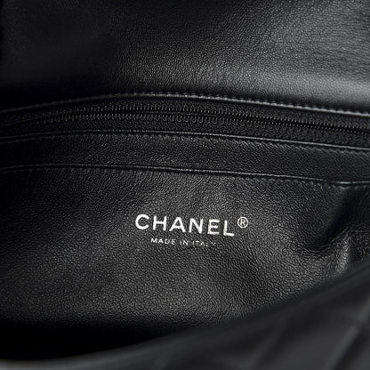 Chanel Lambskin Quilted Mini Rectangular Flap Black 8 of 11
