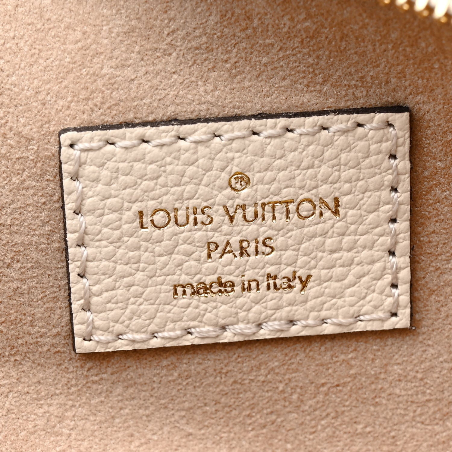 Louis Vuitton Empreinte Mini Bumbag Cream 6 of 10