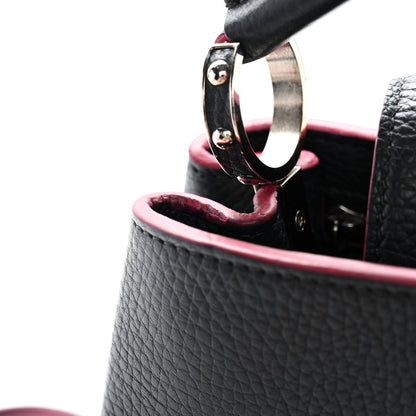 Louis Vuitton Taurillon Capucines BB Cobalt Fuchsia 11 of 12