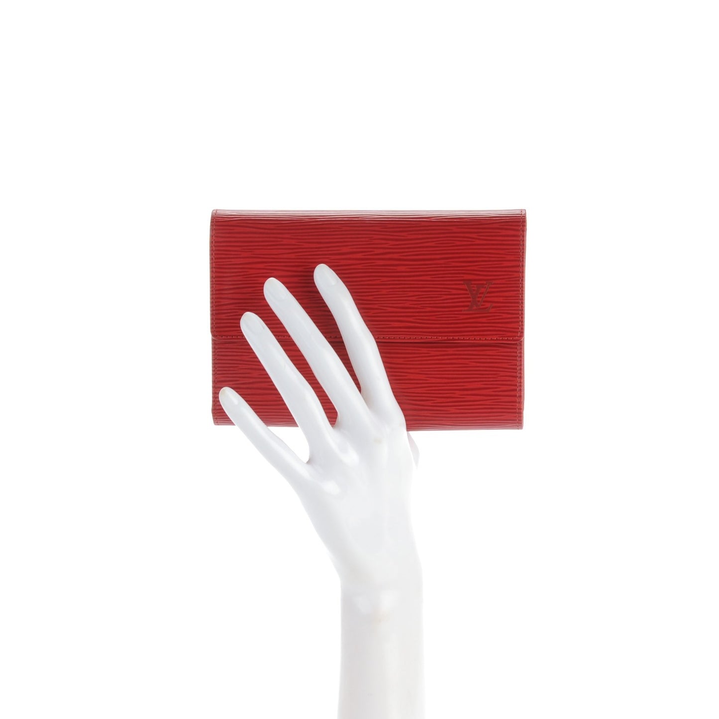 Epi Porte Tresor Etui Papiers Wallet Castillan Red