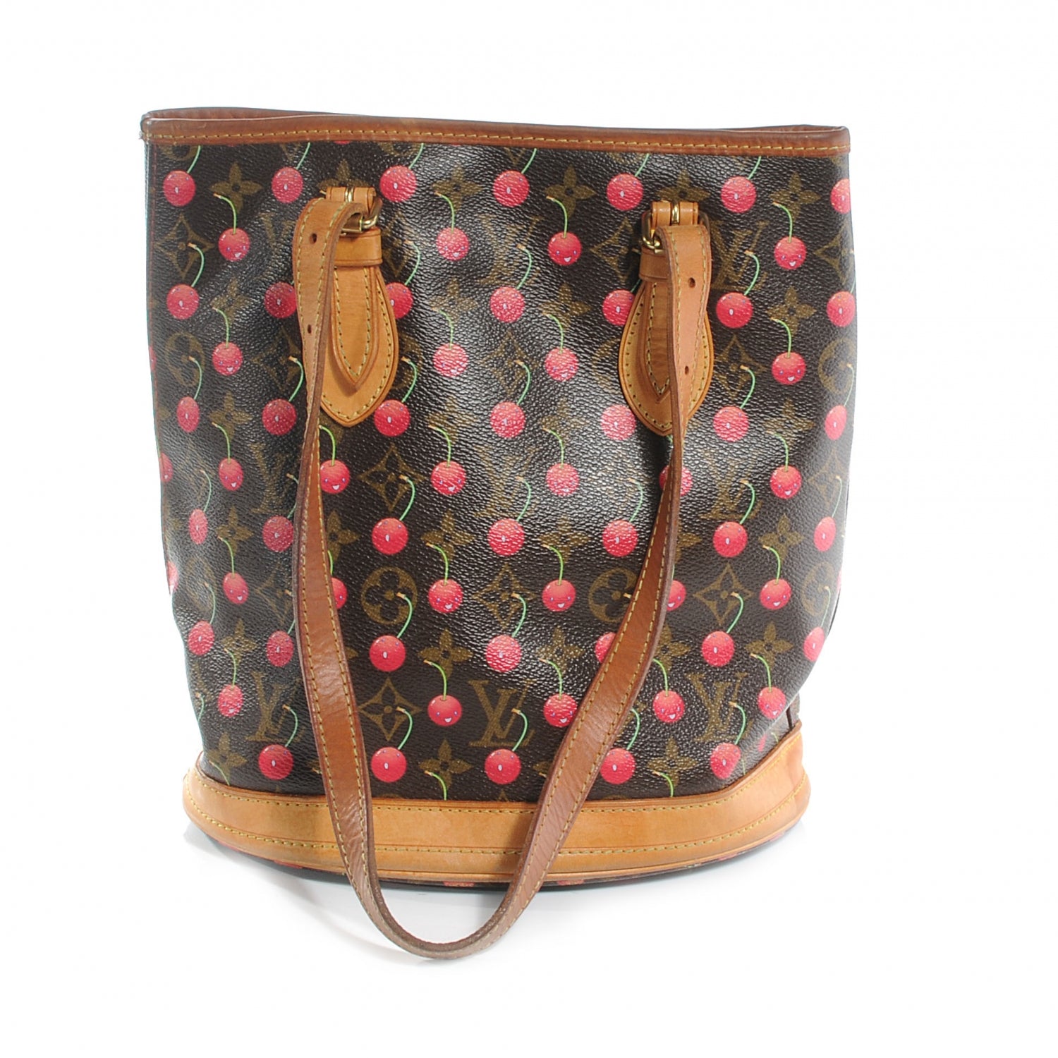 Louis Vuitton Monogram Cerises Bucket 7 of 8