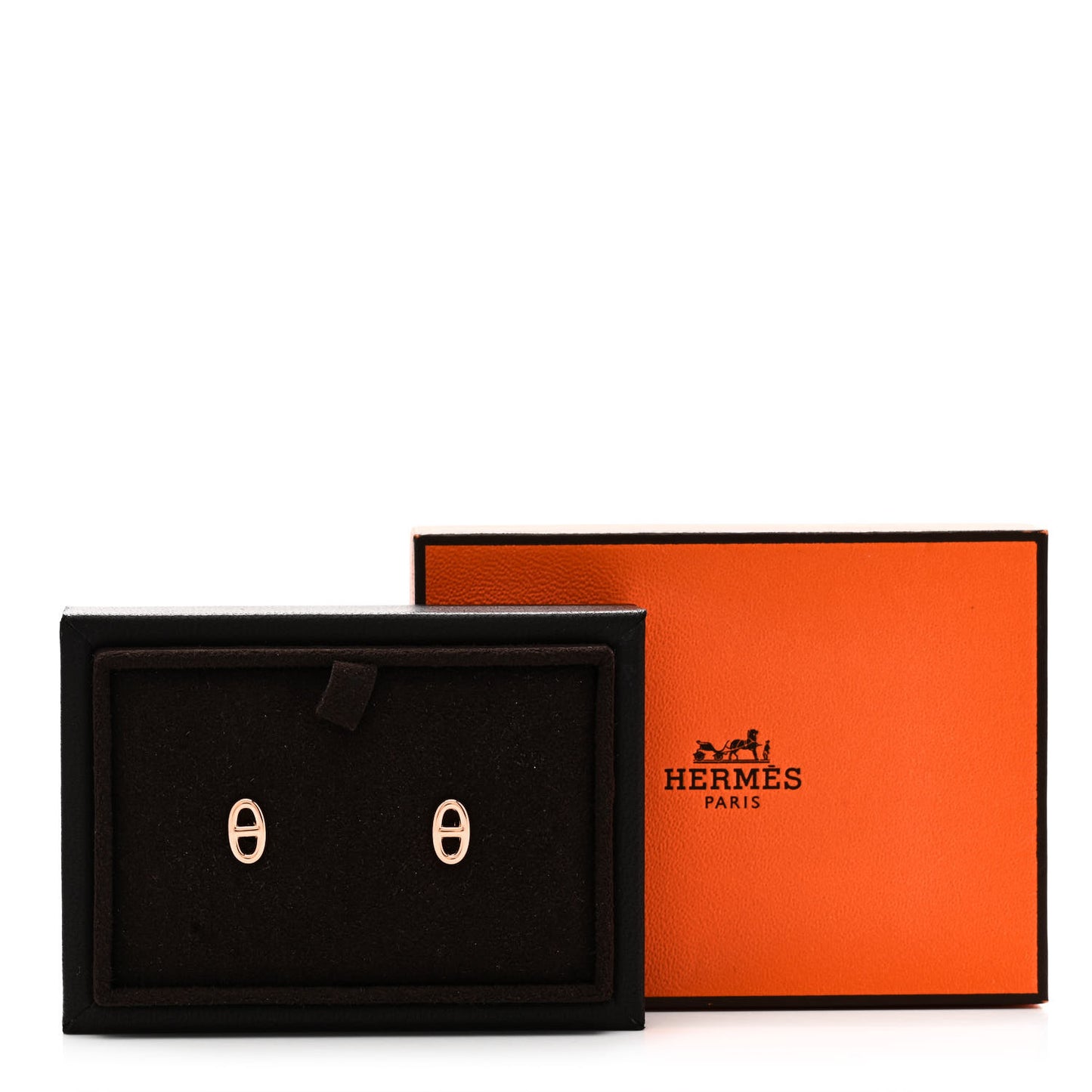 18K Rose Gold TPM Farandole Stud Earrings